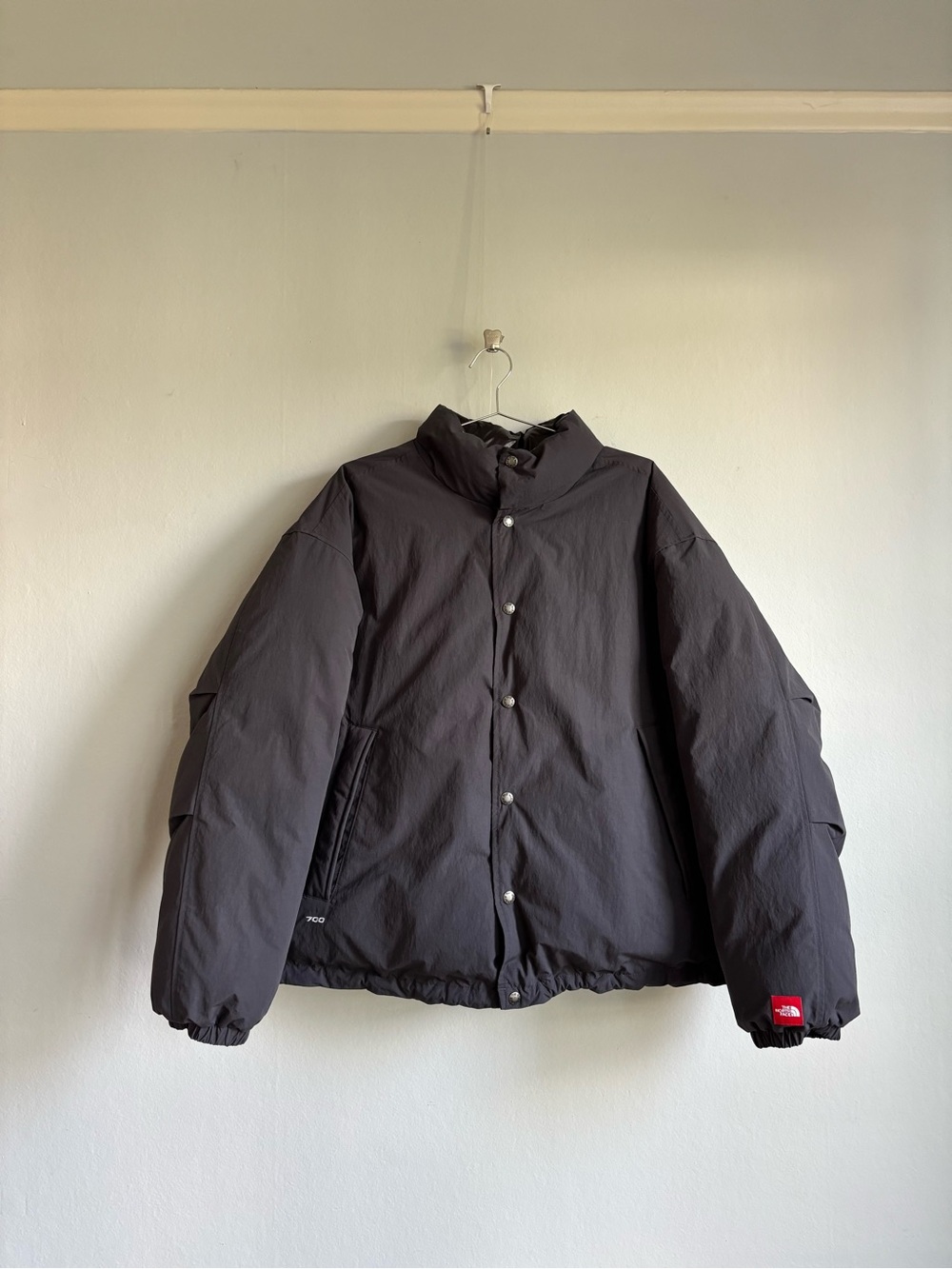 the north face red box down jacket - nwot